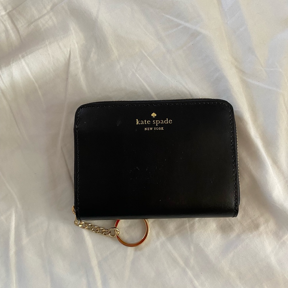 black kate spade wallet